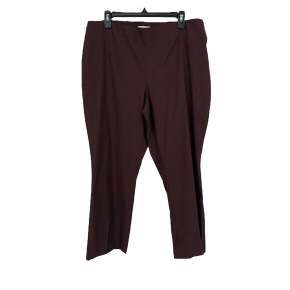 NANETTE by Nanette Leopore pants pull on brown X-Large XL - Picture 1 of 4
